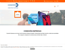 Tablet Screenshot of conexionempresas.com